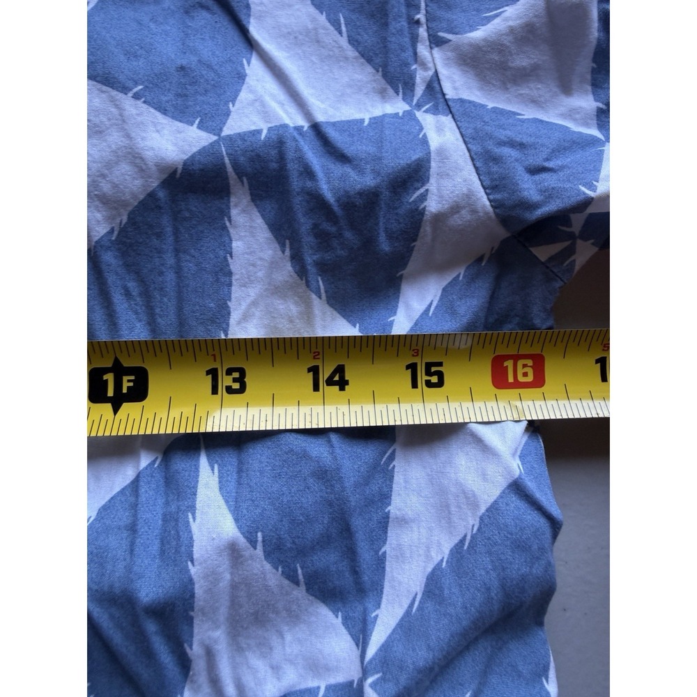 Maeve Anthropologie The Bettina Tiered Shirt Dress Blue White Size XS - Picture 11 of 13
